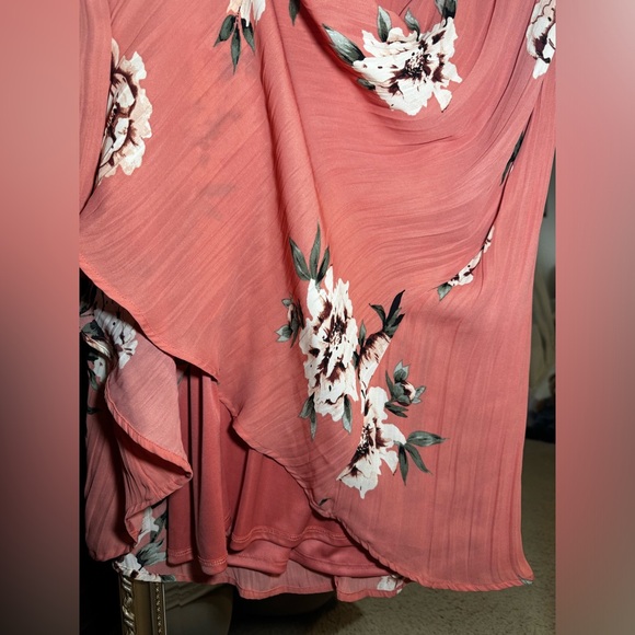 [NWT] CJ Banks Floral Pleated Maxi Dress Size 12P - Sleeveless, Flowy - Picture 6 of 10